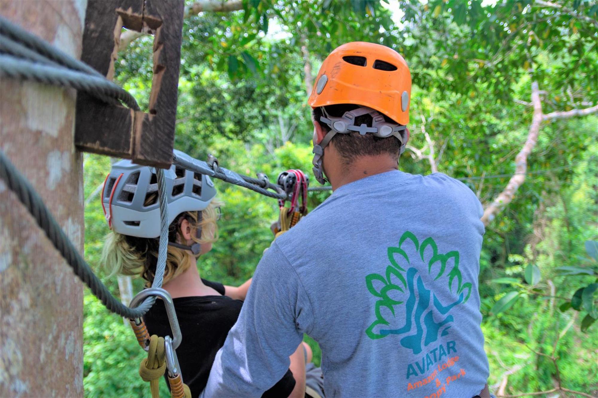 Avatar Amazon Lodge & Canopy Park Santa Teresa  Exterior photo